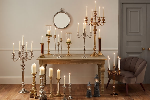 Style Edit - Candelabras, Vases & Finishing Touches