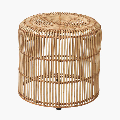 Natural Rattan Core Stool