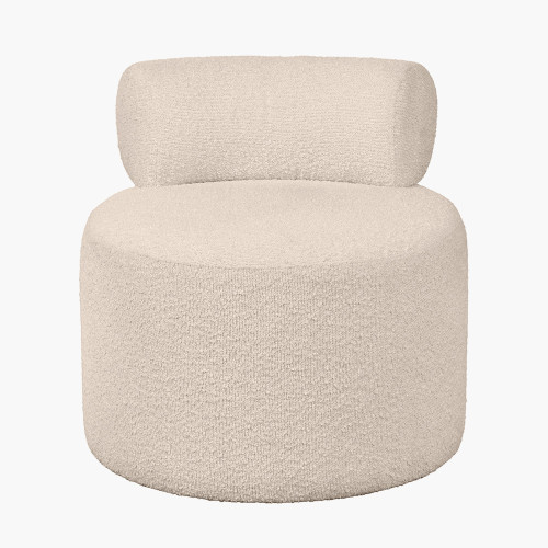 Assisi Taupe Teddy Modern Occasional Chair