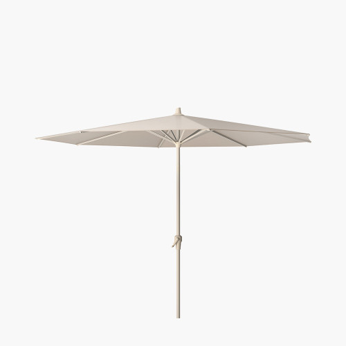 Riva 3m Round Sandstone / Champagne Parasol