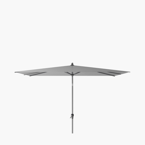 Riva 3 x 2m Rectangular Luna Grey Parasol