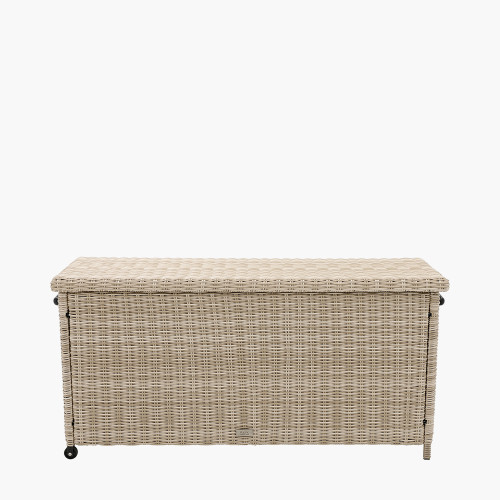 Small Sandy Beige Outdoor Cushion Box 