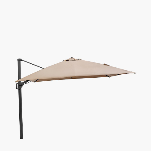 Challenger T2 3m Square Taupe Parasol