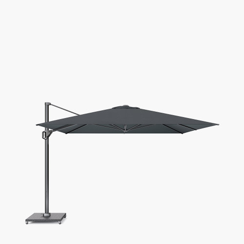 som Obsessie Rusteloosheid Pacific Lifestyle Limited - Challenger Telescopic T1 3.5m Square Faded  Black Parasol