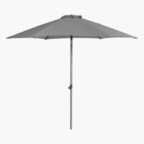 Lisboa 3m Round Luna Grey Parasol