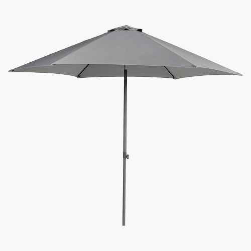Lisboa 2.5m Round Luna Grey Parasol