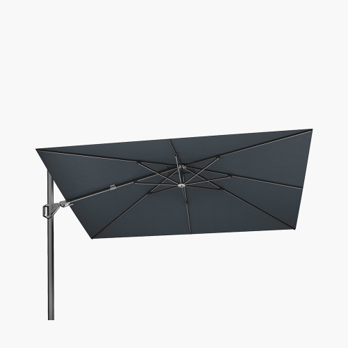 Challenger T2 2.6 x 3.5m Faded Black Parasol