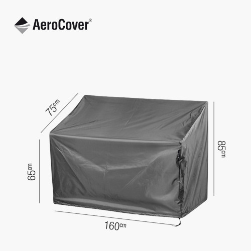 Garden Bench Aerocover 160x75x65/85cm high