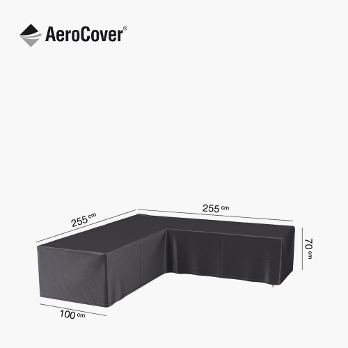 Lounge Set Aerocover L-Shape 255 x 255 x 100 x 70