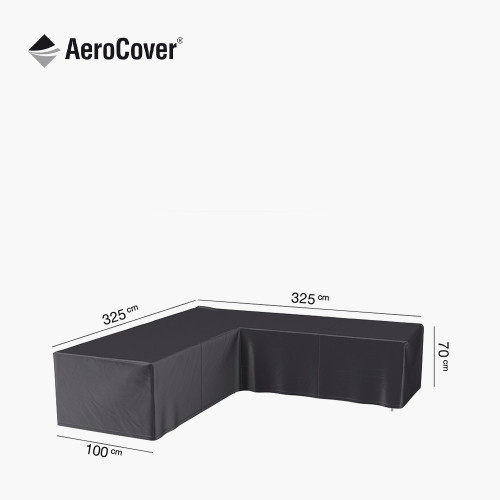 Lounge Set Aerocover L-Shape 325 x 325 x 100 x 70