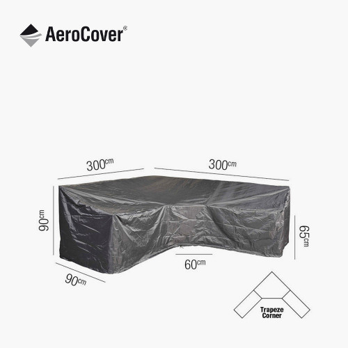 Lounge Set Aerocover Trapeeze 300x300x90x65x90cm