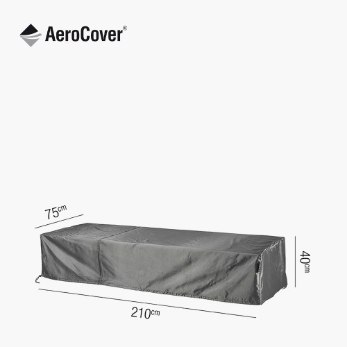 Loungebed Aerocover 210x75x40cm high
