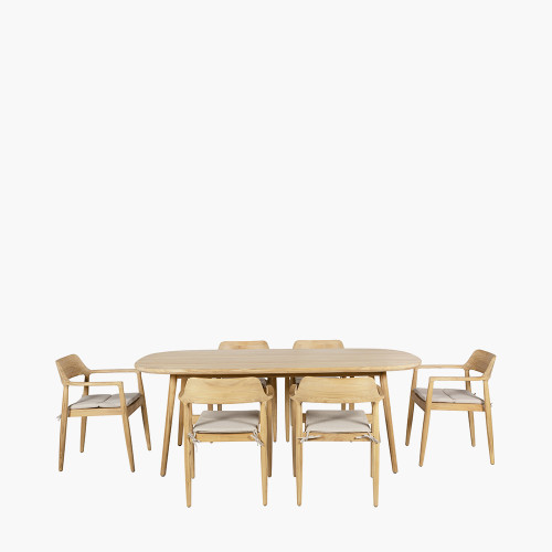Pacific Lifestyle Limited - Salita Outdoor 6 Seater Dining Set