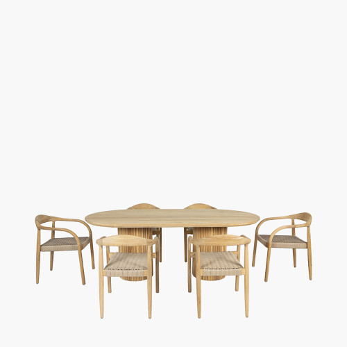 Javi Teak Outdoor Dining Set