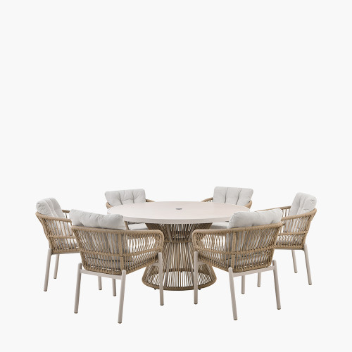 Pacific Lifestyle Limited - Martic Outdoor 6 Seater Dining Set