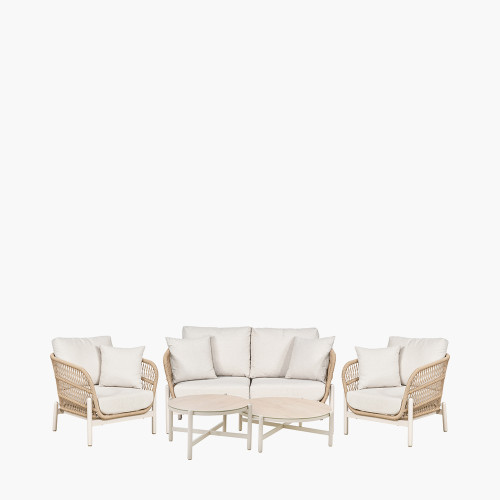 Martic 2 Seater Sofa, 2 x Chair,  2 Tables