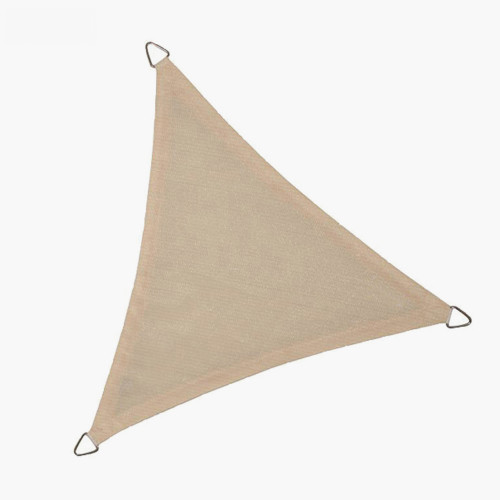 5m Triangle Shade Sail Off-White