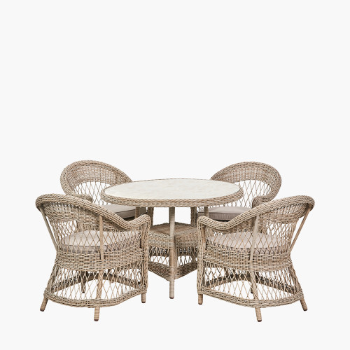 Pattaya Outdoor 4 Seater Dining Set