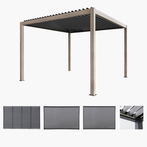 Pavillo, Louvre Long, Blind S&L, LED, Delivery