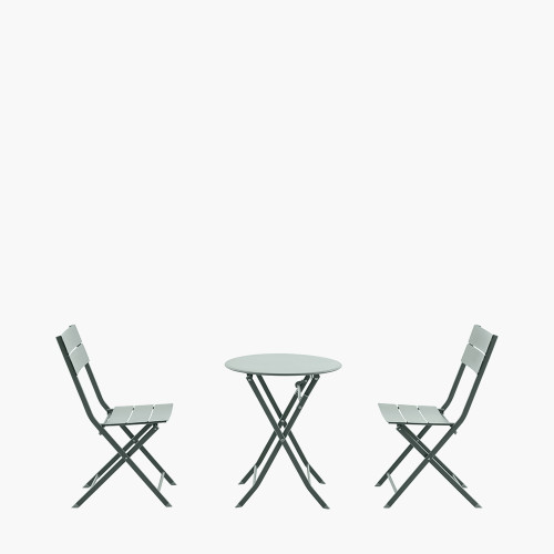 Rennes Moss Green Outdoor Bistro Set