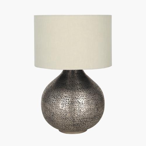 Pacific Lifestyle Limited Souk, Hammered Metal Table Lamps Uk