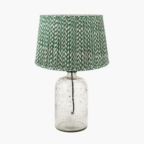 Ophelia S Glass Lamp/Vienna 35cm green shade 
