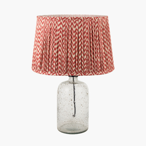 Ophelia Small Base & Vienna 35cm Red Shade