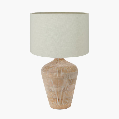 Taika Table & Lino Cream Shade