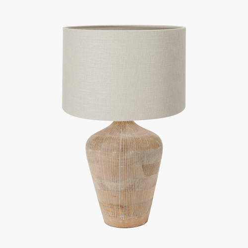 Taika Table & Lino grey Shade
