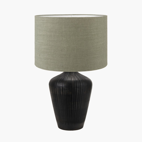 Taika BLK Table & Edward pistachio Shade