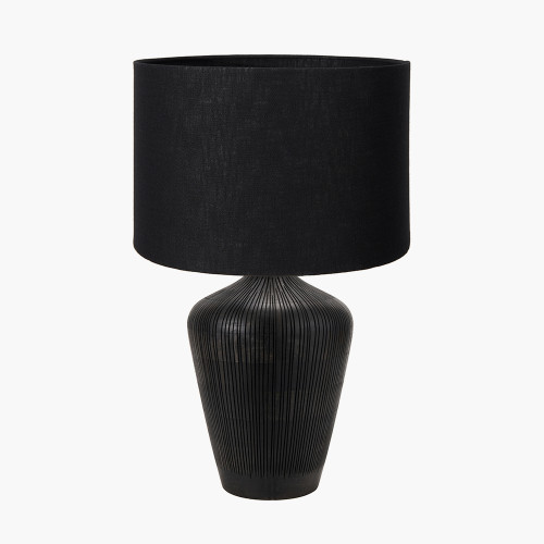 Taika blk Table & Lino black Shade