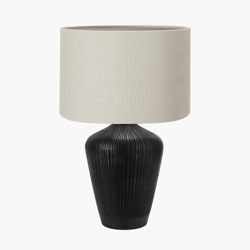 Taika blk Table & Lino grey Shade