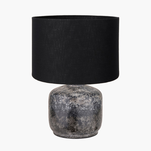 Vulcan Table & Lino 25cm Black Shade