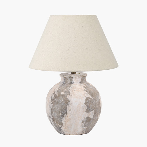 Lulia Lamp & seychelles 40cm cream shade
