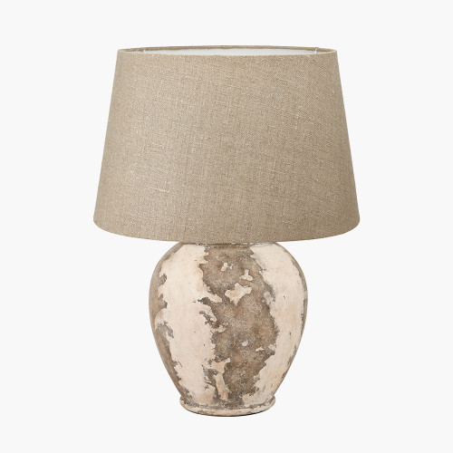 Lulia Stone Lamp/Milos 50cm Natural shade