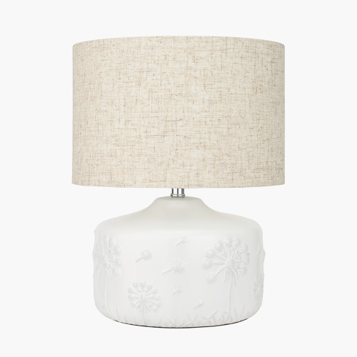 Flora White Small Floral Ceramic TB/L