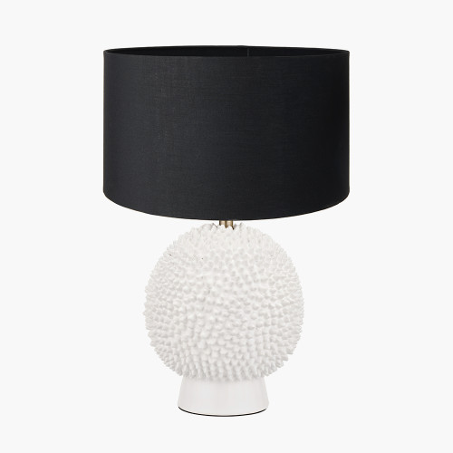 Wrenley Cream Lamp & Harry 35cm Black shade
