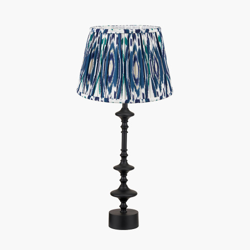 Emilio Table Base & Izara 35cm Blue shade