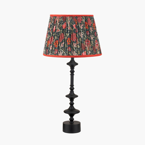 Emilio Table Lamp & Floressa 35cm Red Shade