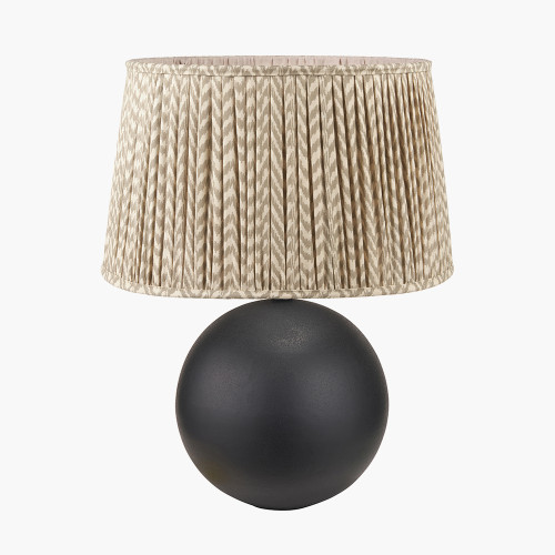 Benio Table Base & Vienna 35cm Taupe shade