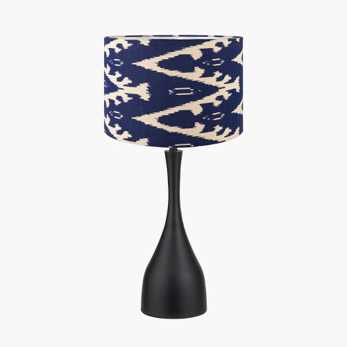 Llora Table Base & Lars 35cm Blue shade