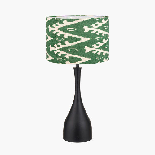 Llora Table Base & Lars 35cm Green shade