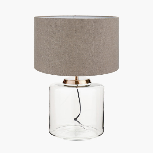 Josie L Lamp/Edward 45cm Natural shade