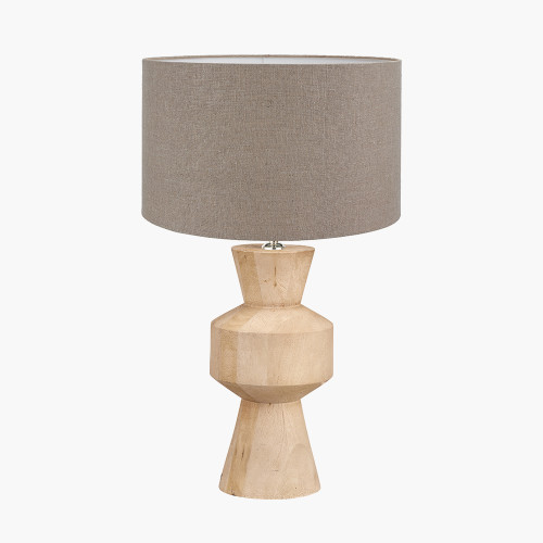 Koa Natural Lamp/Edward 35cm Natural shade