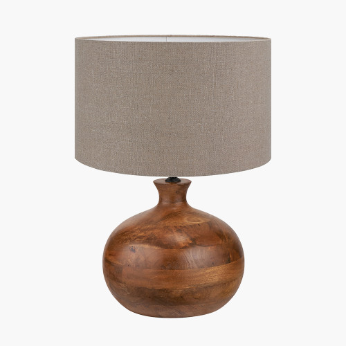 Kiah Lamp/Edward 40cm Natural shade