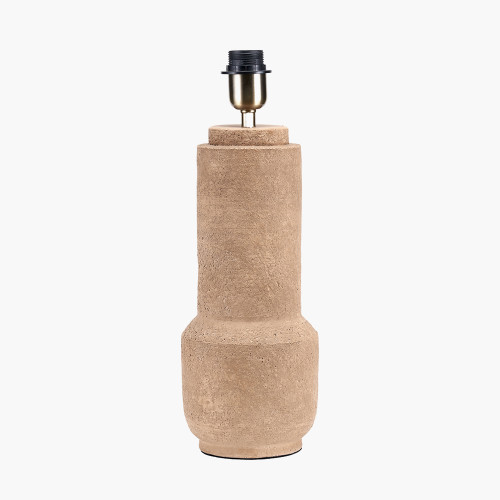 Gaiana Concrete Brown Stoneware Table lamp