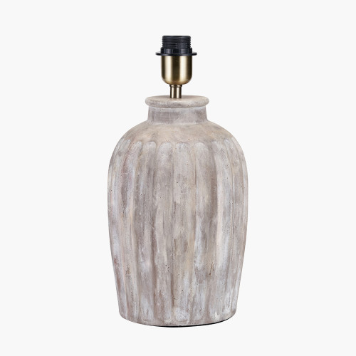 Ambrosia Natural Stoneware Table Base