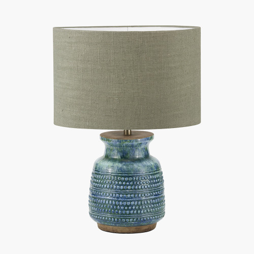 Theano Base & Edward 30cm Green shade