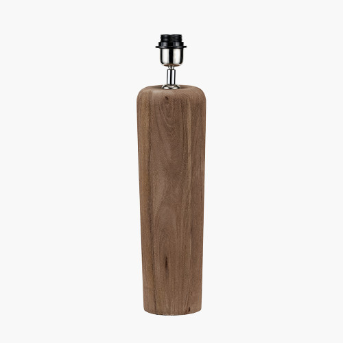 Inaya Natural Large Wood Table Lamp Base