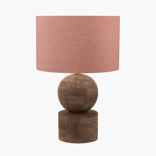 Ziva Base & Edward 45cm Apricot Shade
